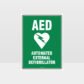 Automated External Defibrillator Sign