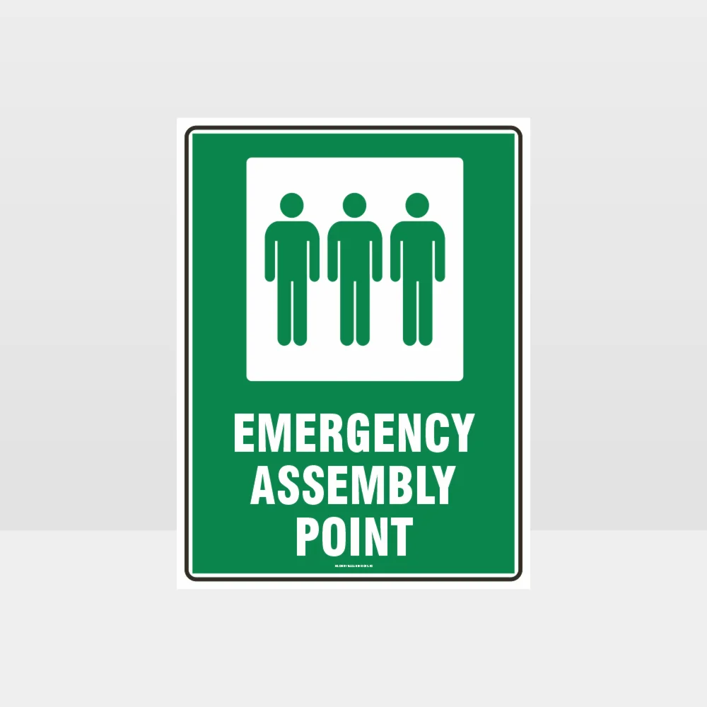 Emergency Assembly Point Sign
