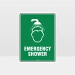 Emergency Shower Sign