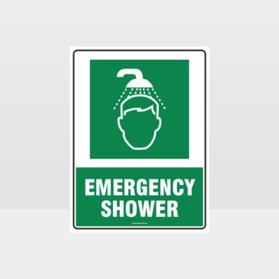 Emergency Shower 01 Sign