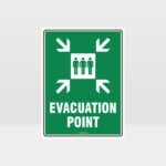 Evacuation Point Sign