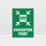 Evacuation Point Sign