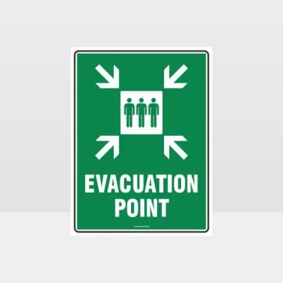 Evacuation Point Sign