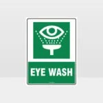 Eye Wash Sign