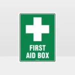 First Aid Box Sign