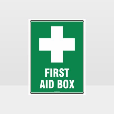 First Aid Box Sign