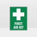 First Aid Kit Sign