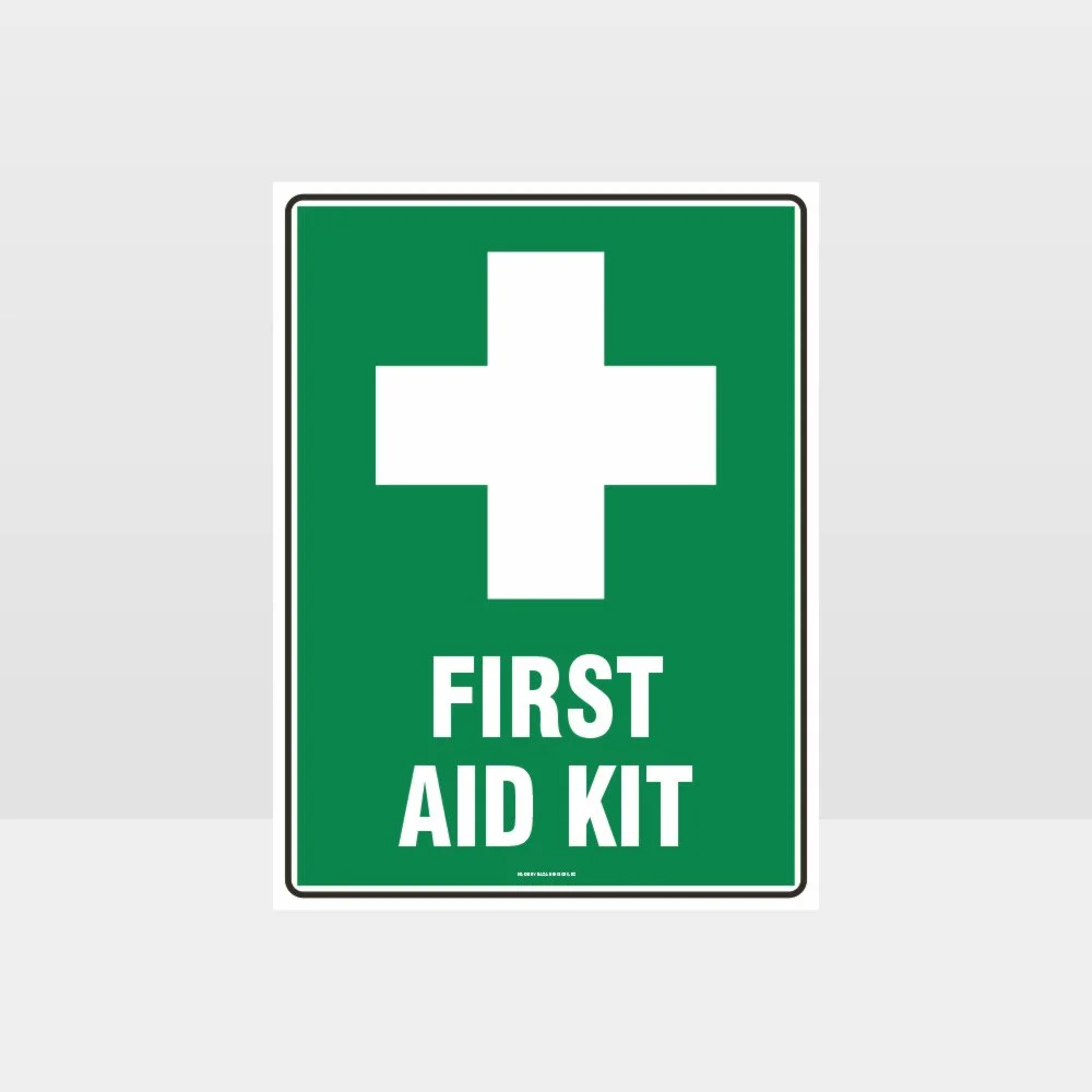 First Aid Kit Sign
