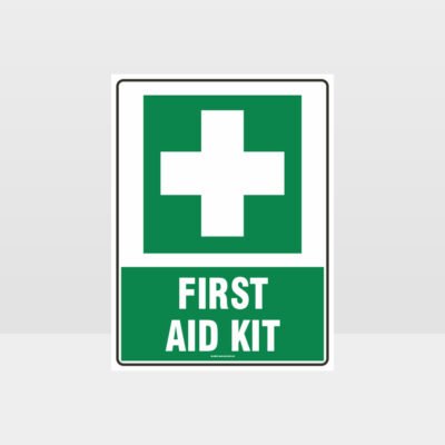 First Aid Kit 01 Sign