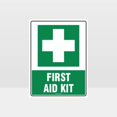 First Aid Kit 01 Sign