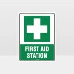 First Aid Station Sign