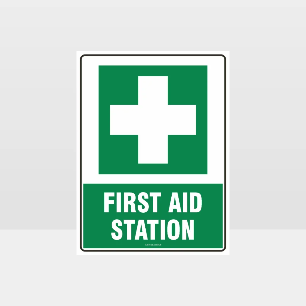 First Aid Station Sign