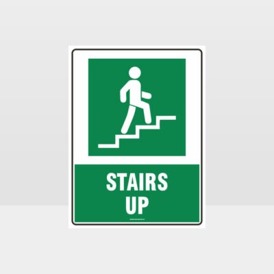 Stairs Up Sign