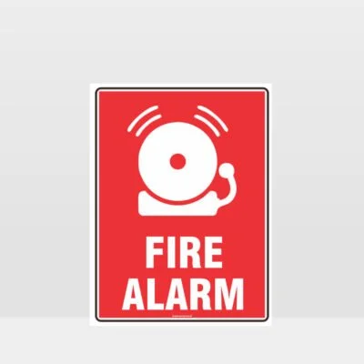 Fire Alarm Bell Sign
