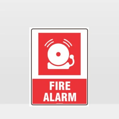 Fire Alarm Bell Sign 02