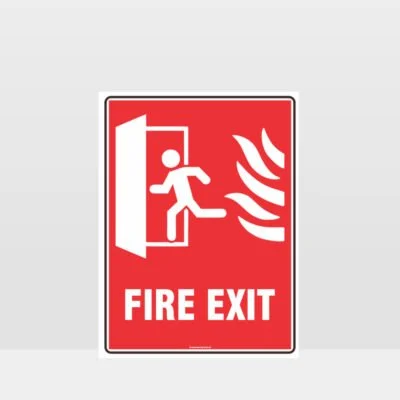 Fire Exit Sign