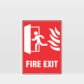 Fire Exit Sign