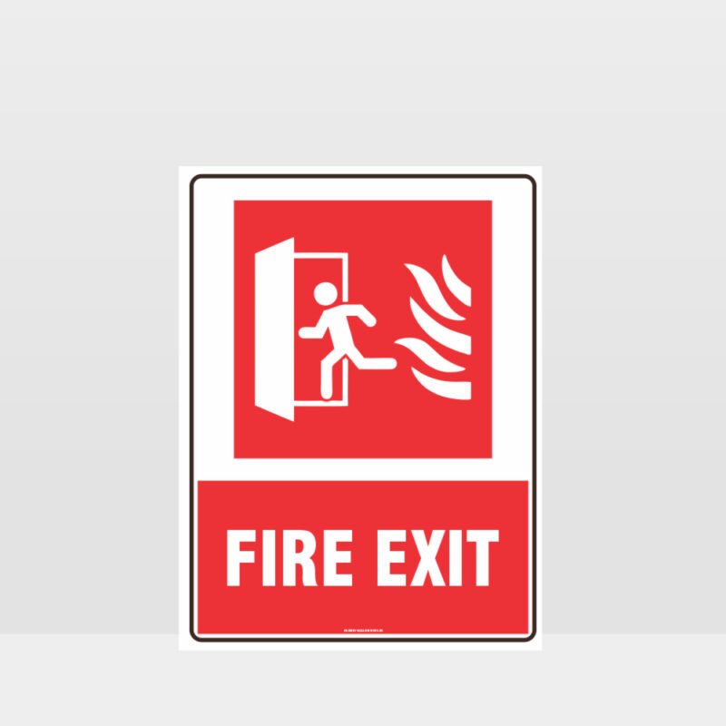 Fire Exit Sign 02