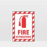 Fire Extinguisher 01 Sign