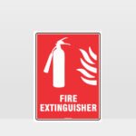 Fire Extinguisher 10 Sign