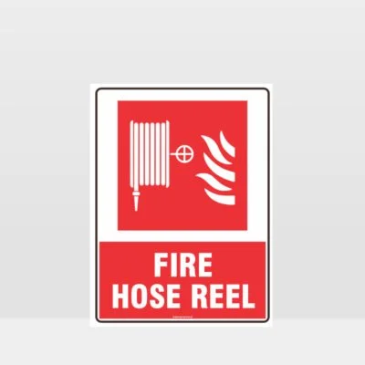 Fire Hose Reel Sign