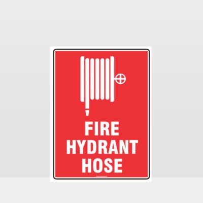 Fire Hydrant Hose Sign