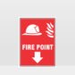 Fire point Sign