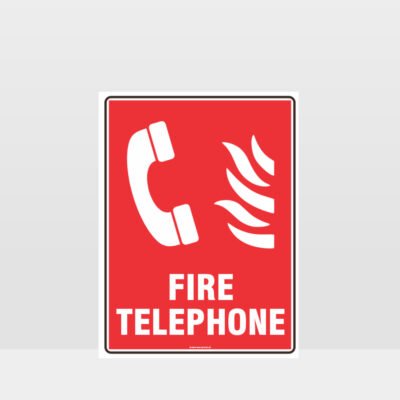 Fire Telephone Sign