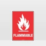 Flammable Sign