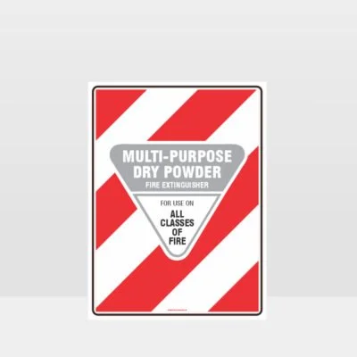 Multi Purpose Dry Powder Sign