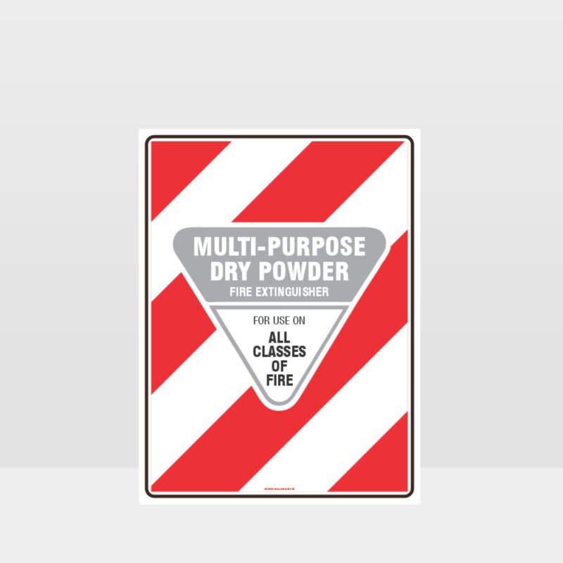 Multi Purpose Dry Powder Sign