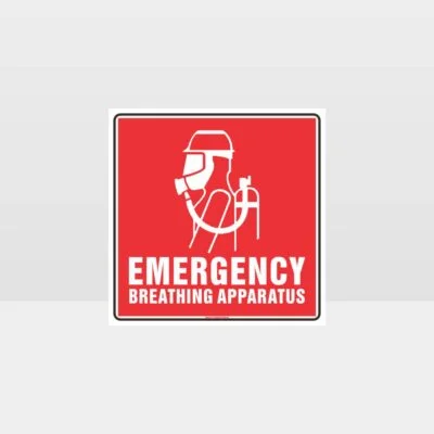 Breathing Apparatus Emergency Sign