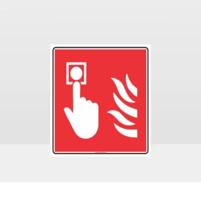 Fire Alarm Button Sign
