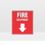 Fire Equipment Sign