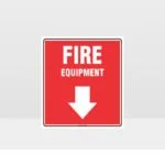 Fire Equipment Sign
