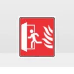 Fire Exit Sign