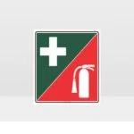 First Aid Fire Extinguisher Sign