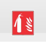Fire Extinguisher Label Sign