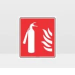 Fire Extinguisher Label Sign