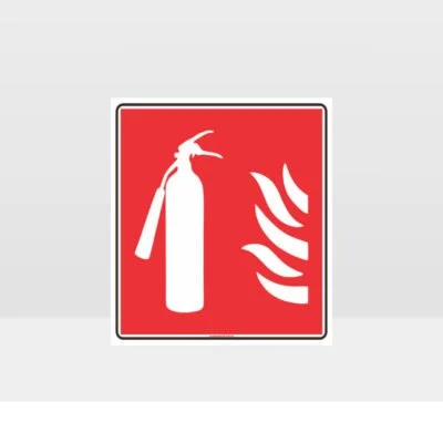 Fire Extinguisher Label Sign