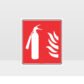 Fire Extinguisher Label Sign