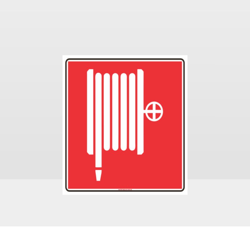 Fire Hose Symbol Sign
