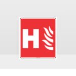 Fire Hose Symbol Sign