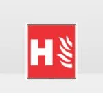 Fire Hose Symbol Sign