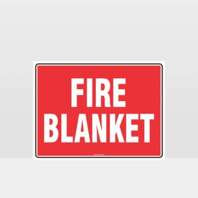 Fire Blanket Sign
