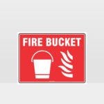 Fire Bucket Sign