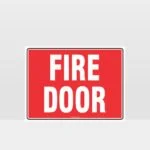 Fire Door Sign