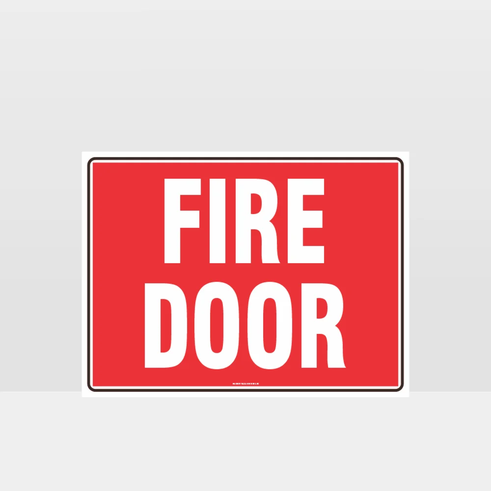 Fire Door Sign