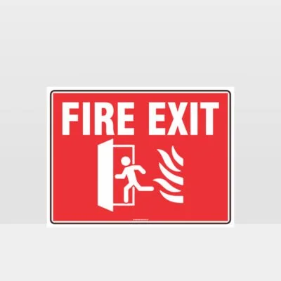 Fire Exit Sign