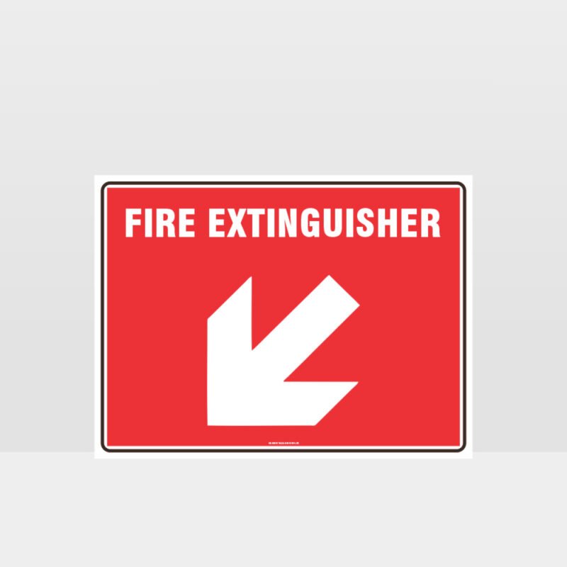 Fire Extinguisher 03 Sign